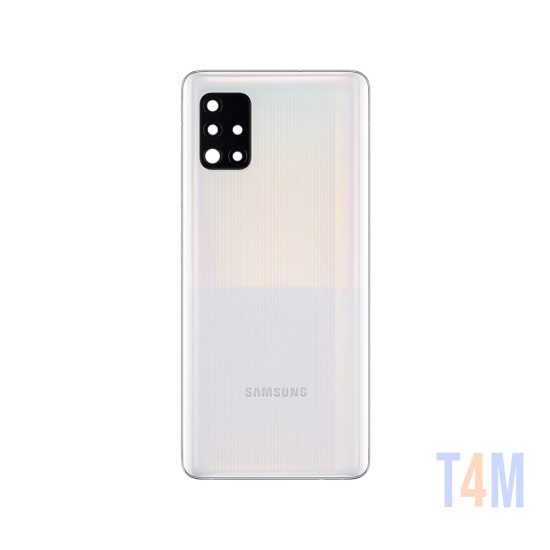 Tapa Trasera con Lente de Cámara Samsung Galaxy A51 5G/A516 Branco Prism Cube